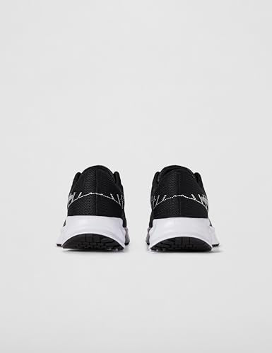 Nike Women's Run Defy Road Running Shoes, Black/White-Wolf Grey, 8