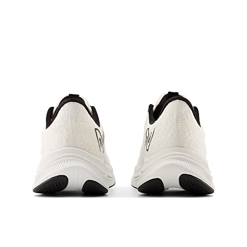 New Balance Men's FuelCell Propel V4 Running Shoe, White/Black, 13