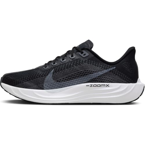 Nike Men's Pegasus Plus Road Running Shoes, Black Pure Platinum Anthracite White, 9.5 US