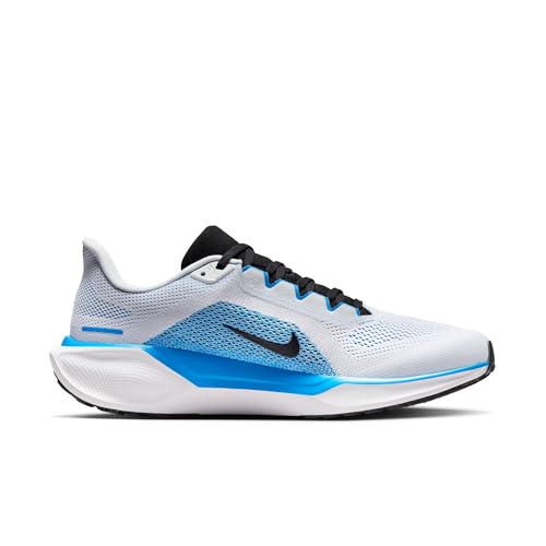 Nike Mens Pegasus 41 White/Black/Blue Hero 12 Medium