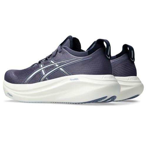 ASICS Women's Gel-Nimbus 27 Running Shoe, 10, Indigo Fog/Cool Grey