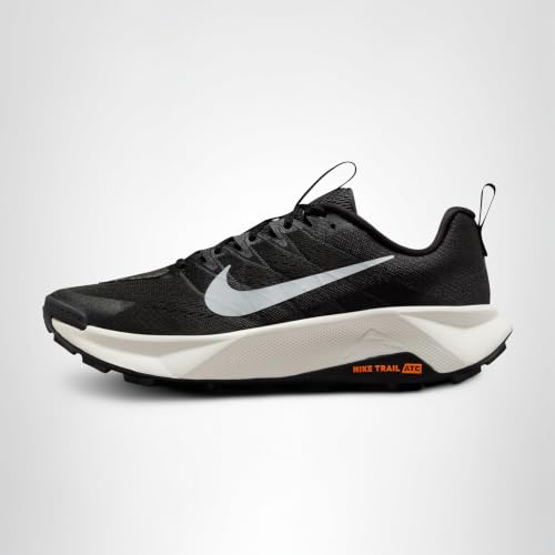 Nike Wildhorse 10 Men's Trail Running Shoes (FV2338-001, Black/Anthracite/Platinum Tint/Wolf Grey) Size 8