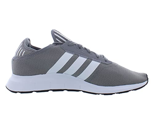 adidas Swift Run X Mens Shoes Size 12, Color: Grey/Clear White/Black/Shadow Grey