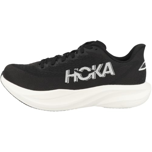 Hoka Men's Mach 7 Sneaker, Black/White, 10.5 - product image