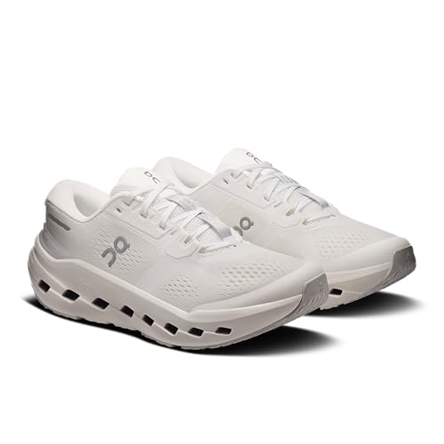 On Women's Cloudrunner 3 Sneakers, White | Ivory, 7.5 Medium US