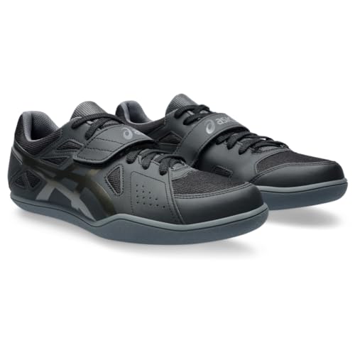 ASICS Men's Hyper Throw 3 Track & Field Shoes, 7, Black/Gunmetal