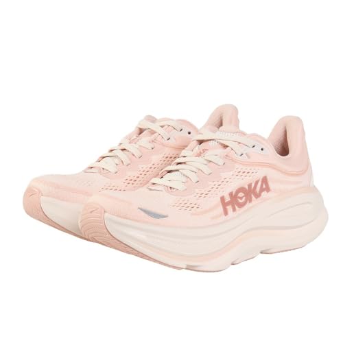 Hoka Women's Bondi 9 Rose Latte/Rose Cream 8 Medium