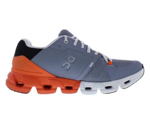 On Cloudflyer 4 Mens Shoes Size 12.5, Color: Fossil/Flame-Grey
