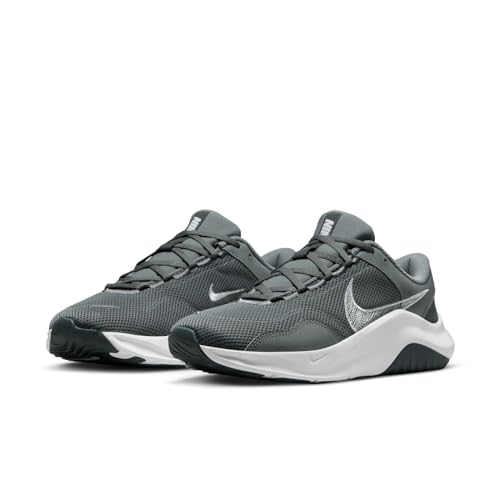 Nike Men's Legend Essential 3 Next Nature Running Shoes Gray | White Size 13 Medium
