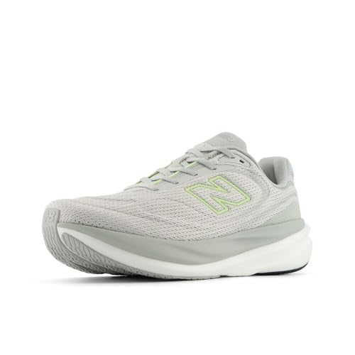 New Balance Men's Fresh Foam X 1080 V15 Running Shoe, Grey Matter/Afterglow, 14 W