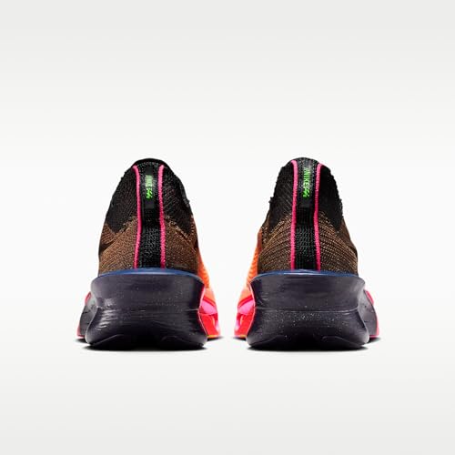 Nike Alphafly 3 Glam Women's Road Racing Shoes (Orange Pulse/Purple Dynasty/Electric Green/Black) Size 8