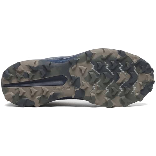 Saucony Men's Peregrine 14 Sneaker, Dusk/Navy, 7