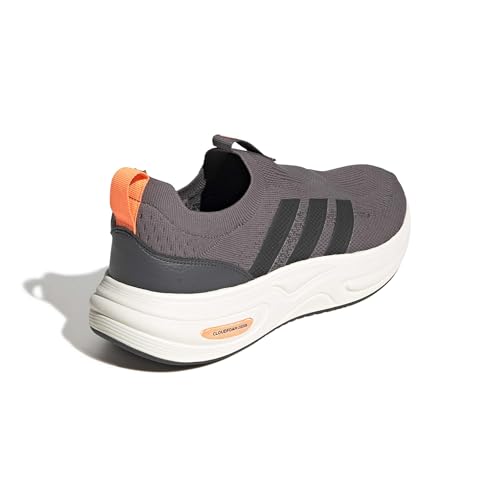 adidas Men's Cloudfoam Cuxxion - Sock, Charcoal/Carbon, 13