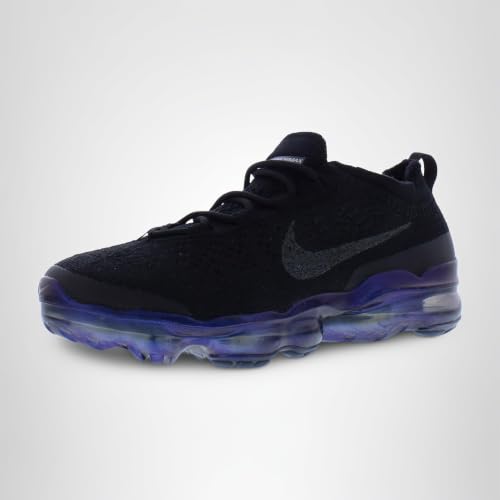 Nike Air Vapormax 2023 Flyknit Women's Shoes (FD3148-001, Black/Metallic Silver/Multi-Color) Size 6
