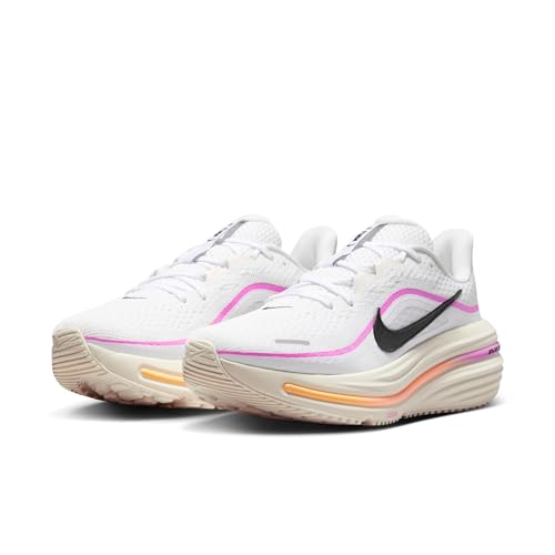 Nike Women's Air Winflo 12, White/Black-Light Magenta-Chalk, 6