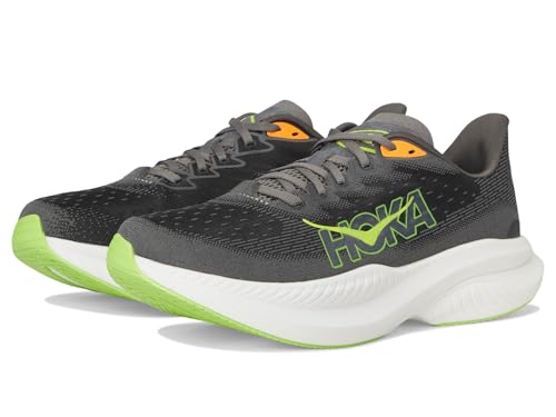 Hoka Men's Mach 6 Gravel/Asphalt Grey 10.5 Medium