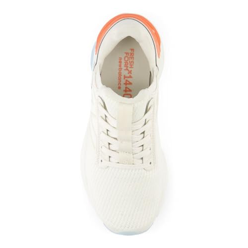 New Balance Women's Fresh Foam X 1440 V1 Running Shoe, Sea Salt/Linen/Gulf Red, 9.5 M