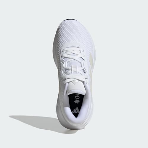 Adidas Women's Galaxy 7 Running, White/Zero Metallic/Black, 8
