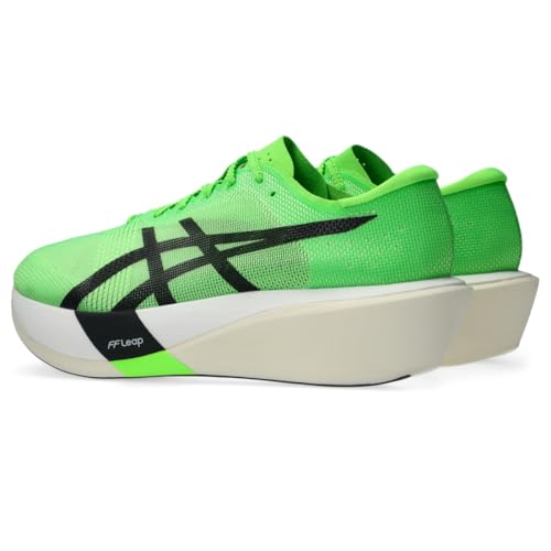 ASICS Unisex METASPEED Edge Tokyo Running Shoes, 11M / 12.5W, Green Gecko/Black