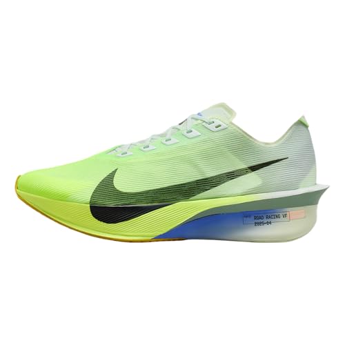 Nike Vaporfly 4 Men's Road Racing Shoes (Barely Green/Volt Tint/Sapphire/Black Spruce) Size 10