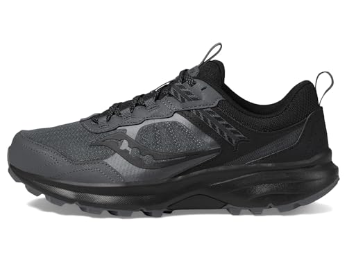 Saucony Men's Excursion Tr17 Sneaker, Shadow/Black, 9.5