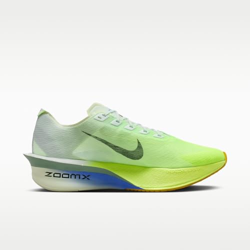 Nike Vaporfly 4 Men's Road Racing Shoes (Barely Green/Volt Tint/Sapphire/Black Spruce) Size 10