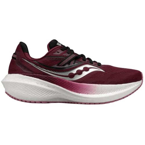 Saucony Women's Triumph 20 Sneaker, Sundown/Rose, 11