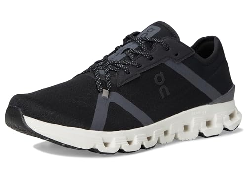 On Men's Cloud X 4 AD, Black/Asphalt, 10.5 Medium