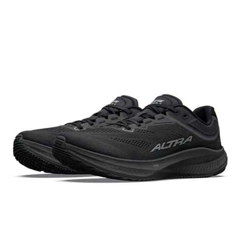 Altra men's Torin 9 road running shoe in Black and Castlerock