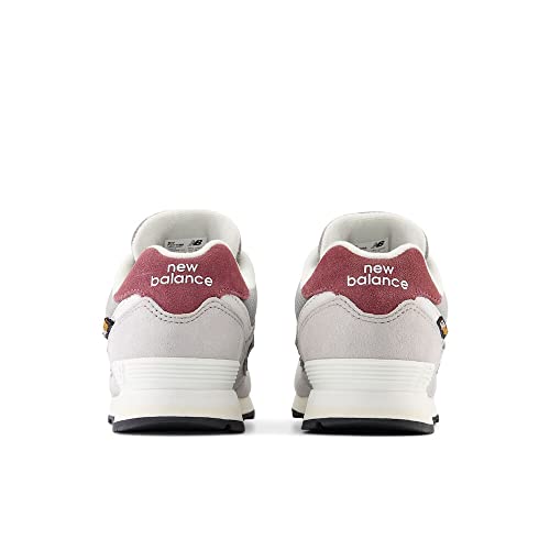 New Balance Kids 574 V1 70s Racing Lace-up Sneaker, RAINCLOUD/Shadow Grey, 2.5 W Little Kid (4-8 Years)