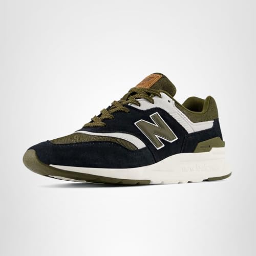 New Balance Men's 997H V1 Sneaker, Black/Woodland/Grey Matter, 11 M