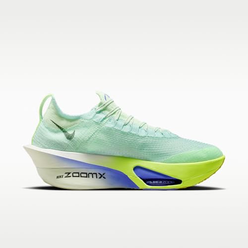 Nike AlphaFly 3 Men's Road Racing Shoes (Bailey Green/Bolt Tint/Bolt Ice/Black Spruce) Size 10