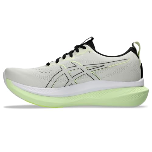 ASICS Men's GLIDERIDE MAX Running Shoe, 10.5, Birch/Black