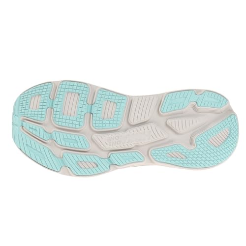 HOKA ONE ONE Mens Bondi 7 Textile Synthetic Real Teal Outer Space Trainers 7.5 US