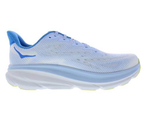 HOKA ONE ONE Clifton 9 Mens Shoes Size 10, Color: Ice Water/Evening Primrose