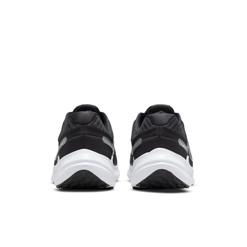 Nike Men's Quest 5 Sneaker, Black White Smoke Grey Dk Smoke Grey, 10.5