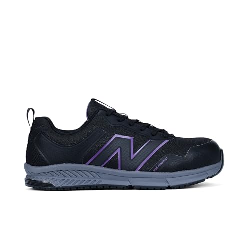 New Balance Evolve Aluminum Alloy Toe Women’s Industrial Work Shoes in Black/Purple product image