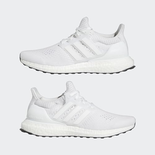 adidas Women's Ultraboost 1.0 Sneaker, White/White/White, 8