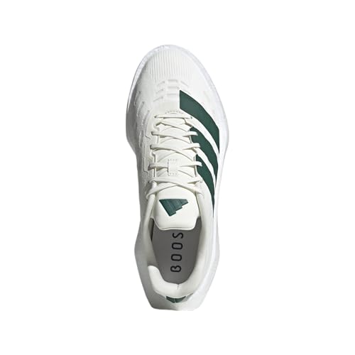 Adidas Mens Flowboost Sportswear, Off White/Collegiate Green/Off White, 11.5