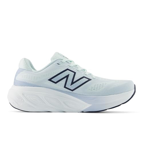 New Balance Women's Fresh Foam X 880v15 Running Shoe, Glint Blue/Nb Navy, 8 W