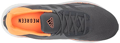 adidas,Mens,Solar Glide ST,Grey/Black/Screaming Orange,10