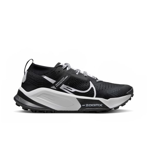 Nike Women's W Zoomx Zegama Trail Low, Black White, 6 US - alternate view 7