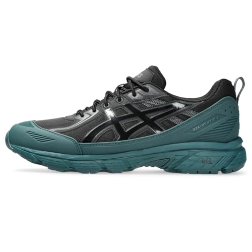 ASICS Unisex Gel-Venture 6 Shield Sportstyle Shoes, 5M / 6.5W, Saxon Green/Black
