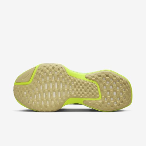 Nike Invincible 3 Men's Road Running Shoes (DR2615-104, White/Volt/Sail/Team Gold) Size 6