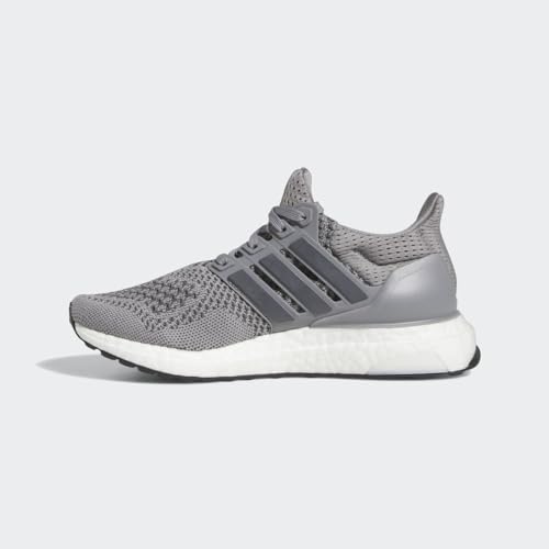 Adidas Ultraboost 1.0 Running Shoe, Grey/Grey/Black, 3.5 US Unisex Little Kid