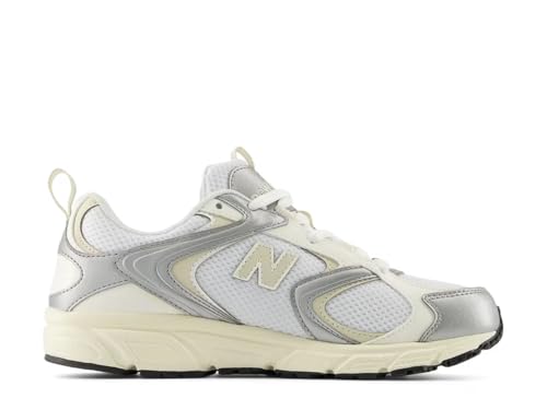 New Balance Men's 408 V1 Sneaker, White, 9.5