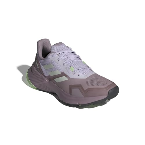 Adidas Women's Terrex Soulstride, Preloved Fig/Crystal Jade/Semi Green Spark, 8.5
