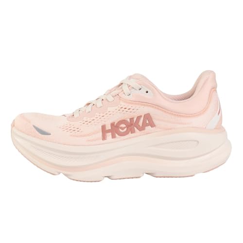 Hoka Women's Bondi 9 Rose Latte/Rose Cream 8 Medium