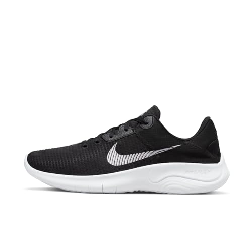 Nike Flex Experience Run 11 - Men's Trainers, Multicoloured - Black, White, 9