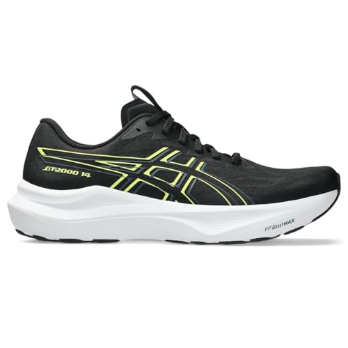 ASICS Women's Gt-2000 14 GTX Trainers, Black/Citron, 47 EU